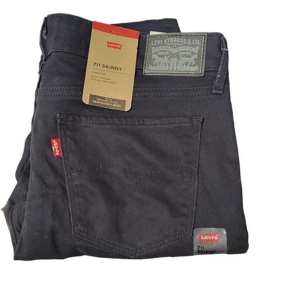 Levi's Denim - NWT Levis 30x30 311 Shaping Skinny Mid Rise Jeans Dark 119427